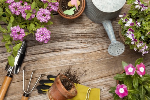 Garden clearance tools and equipment